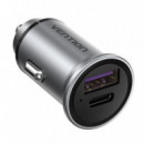 CARGADOR COCHE SMARTPHONE VENTION 30W USB-A USB-C