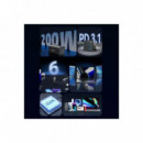 CARGADOR DE ESCRITORIO VENTION GAN 4XUSB-C 2XUSB-A