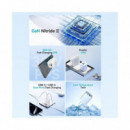 CARGADOR DE PARED VENTION GAN USB-C USB-A 30W WHIT