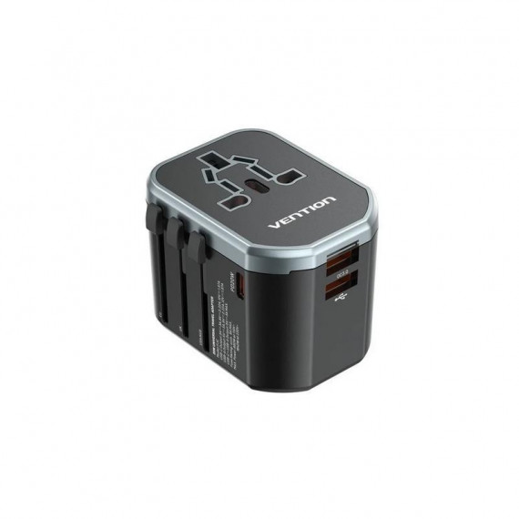 CARGADOR DE PARED VENTION UNIVERSAL USB-C 2XUSB-A