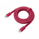 Cable USB-C a Lightning Fresh N Rebel 2m Rojo