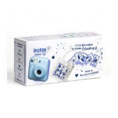 C&aacute;mara Fujifilm Instax Mini 12 Azul Pastel