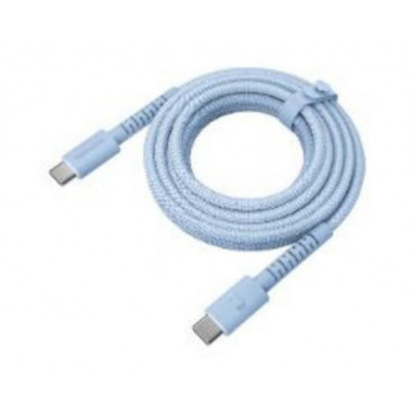 Fresh N Rebel FlexWave Cable USB-C 100W 2m, Azul &Iacute;ndigo