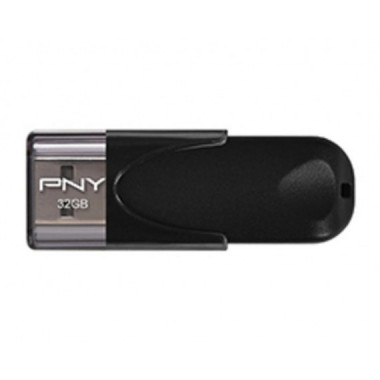 Pendrive PNY Attach&eacute; 4 USB 2.0 32GB Negro