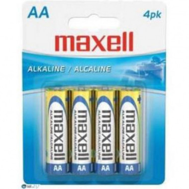 Pilas Alcalinas AA, Pack de 12 Unidades