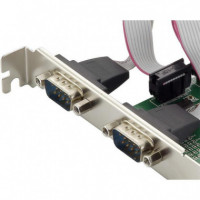 Conceptronic Tarjeta PCI-Express con 2 Puertos Serie RS-232 Low Profile