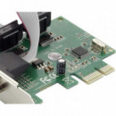 Conceptronic Tarjeta PCI-Express con 2 Puertos Serie RS-232 Low Profile