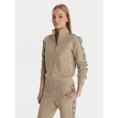 Sudadera banda con logo lateral de Guess