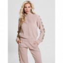 Sudadera banda con logo lateral de Guess