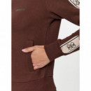 Sudadera banda con logo lateral de Guess