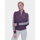 Sudadera banda con logo lateral de Guess