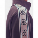 Sudadera banda con logo lateral de Guess