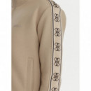 Sudadera banda con logo lateral de Guess