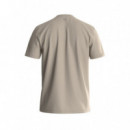 Camiseta con logo frontal de Guess