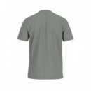 Camiseta con logo frontal de Guess