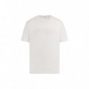 Camiseta con logo frontal de Guess