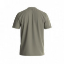 Camiseta con logo frontal de Guess