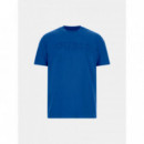 Camiseta con logo frontal de Guess