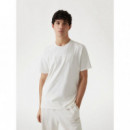 Camiseta con logo frontal de Guess