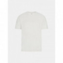 Camiseta con logo frontal de Guess