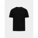 Camiseta con logo frontal de Guess