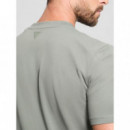 Camiseta con logo frontal de Guess