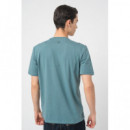 Camiseta con logo frontal de Guess