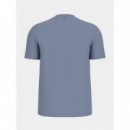 Camiseta con logo frontal de Guess