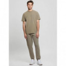 Camiseta con logo frontal de Guess