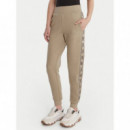 Pantalón jogger con logo lateral de Guess