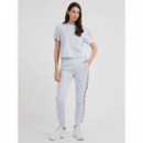 Pantalón jogger con logo lateral de Guess