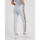 Pantalón jogger con logo lateral de Guess