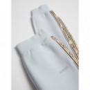 Pantalón jogger con logo lateral de Guess