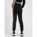Pantalón jogger con logo lateral de Guess