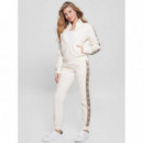 Pantalón jogger con logo lateral de Guess