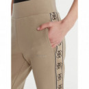Pantalón jogger con logo lateral de Guess