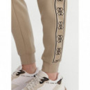 Pantalón jogger con logo lateral de Guess