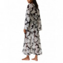 KARL LAGERFELD - fan aop kaftan - 2hf - B1W46045/2hf