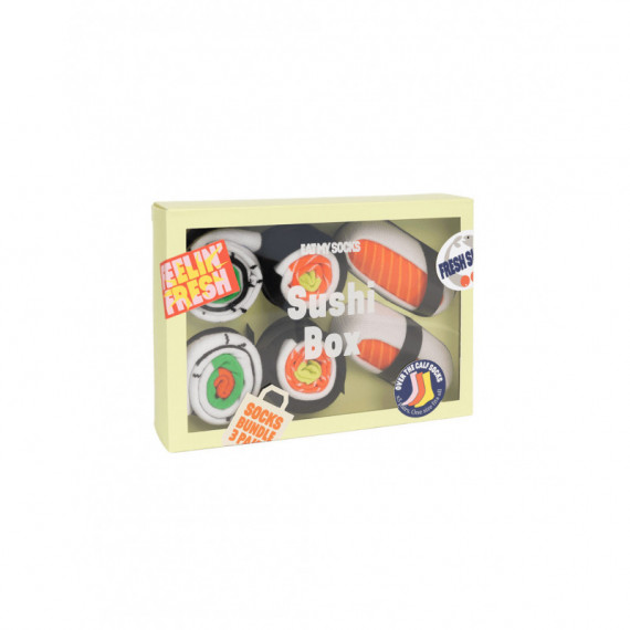 Calcetines EAT MY SOCKS Sushi Box (3 Pares)