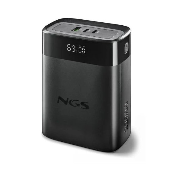 Powerbank NGS TWIX30 30000MAH 140W X2USB-C/USB-A Black
