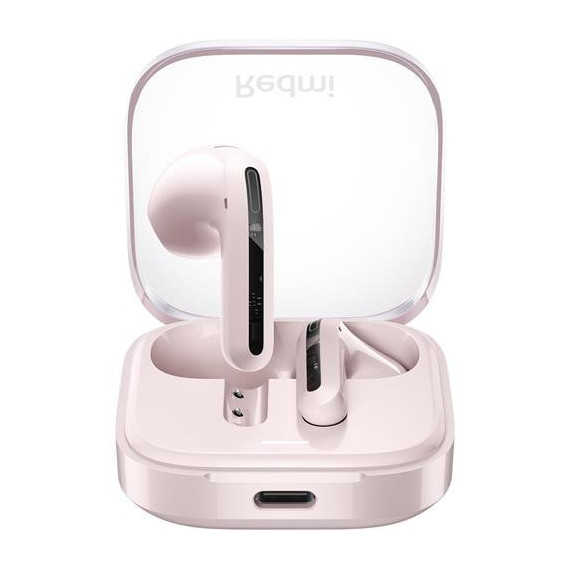 XIAOMI Auricular Bluetooth Con Base Cargadora Redmi Buds 6 Active Rosa