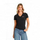 CAMISETA DE ESCOTE EN PICO AMERICAN TRADITION MINI