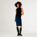 Top sleeveless ribbed