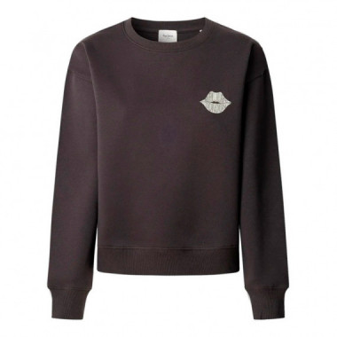 Sudadera crew neck logo