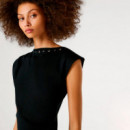 vestido largo canalé