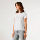 Camiseta logo strass