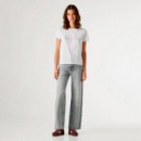 Camiseta logo strass