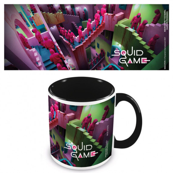 Taza Netflix Juego del Calamar Escaleras