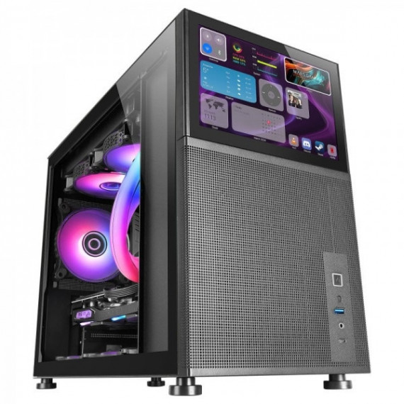 Carcasa MARS GAMING Negra Mc-lcd