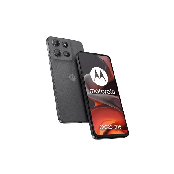 Telefono Smartphone MOTOROLA G15 Gris